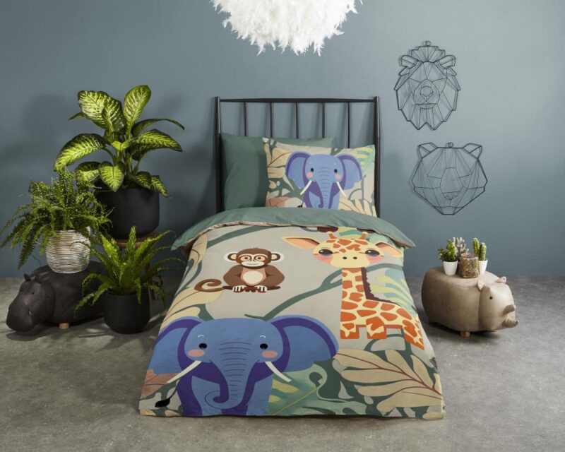 100% Polyester dekbedset Simba van Pure in 135 x 200 cm