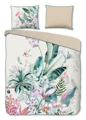 Descanso dekbedovertrek Verdi - Multicolor - 140 x 220 cm - 100% organisch katoen