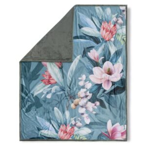 Descanso plaid Parler - Groen - 130 x 160 cm - 100% Polyester