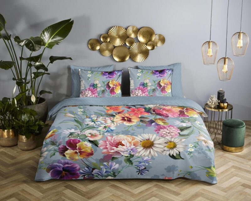 100% organisch katoen dekbedset Novara van Descanso in 200 x 220 cm