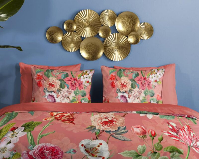 Beddengoed Amalia 140 x 220 cm van Descanso, Bruin