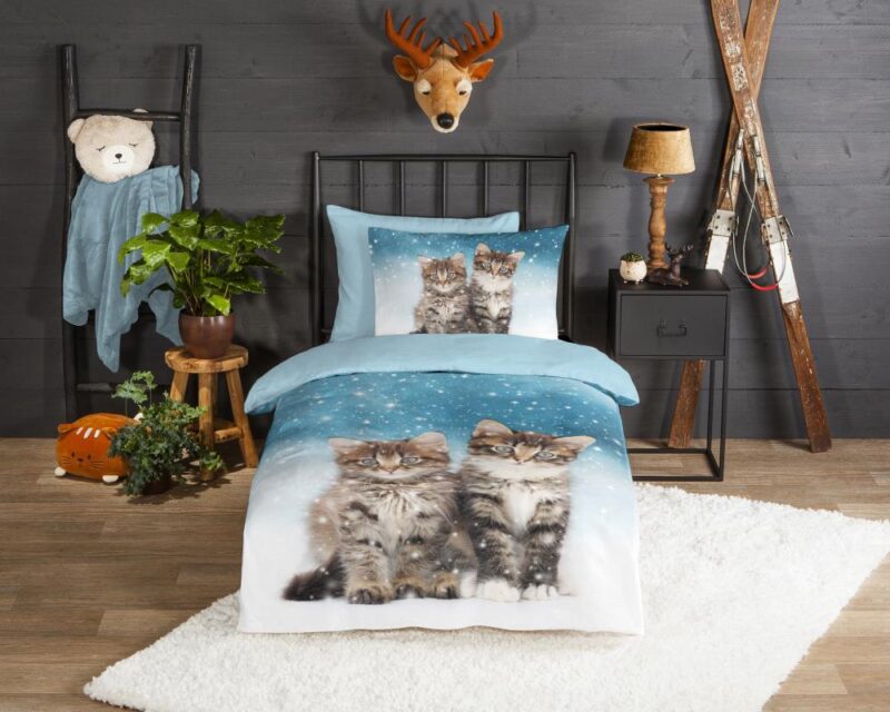 100% katoen dekbedset Family van Good Morning in 135 x 200 cm