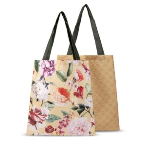 Descanso tas Fiori - Geel - 40 x 45 cm - 100% Polyester