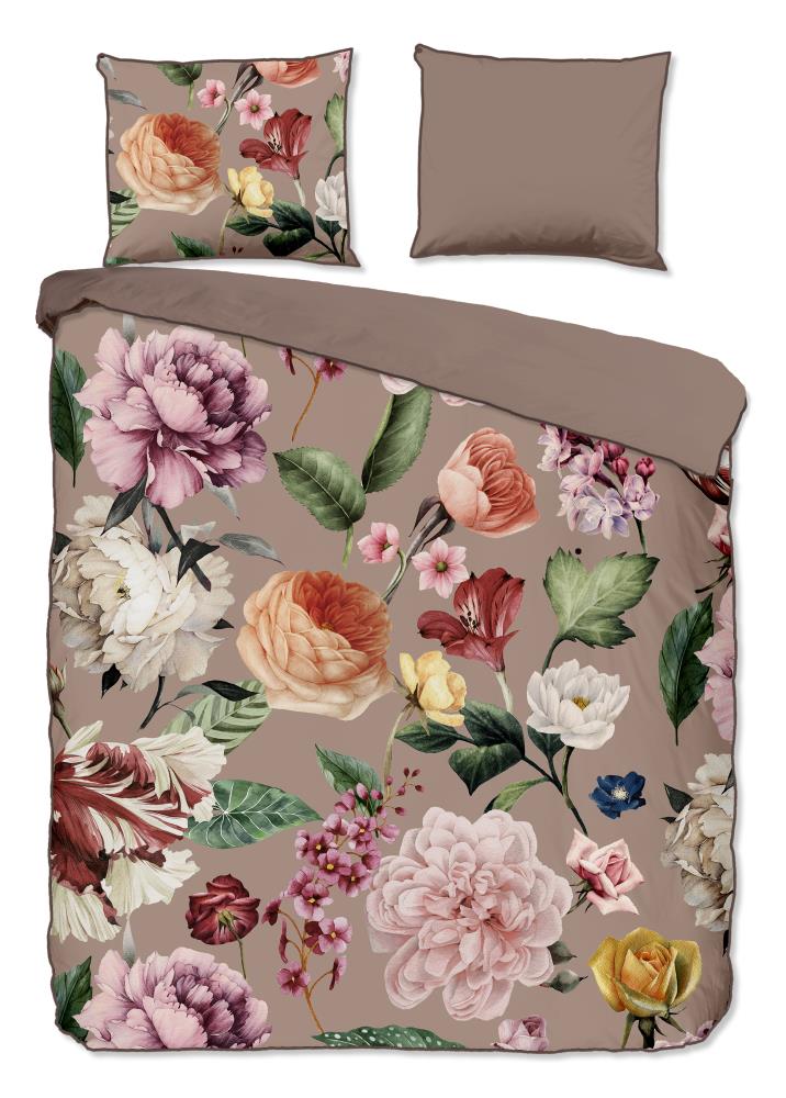 Fiori overtrek van Descanso, 140 x 220 cm, kussensloop 60 x 70 cm