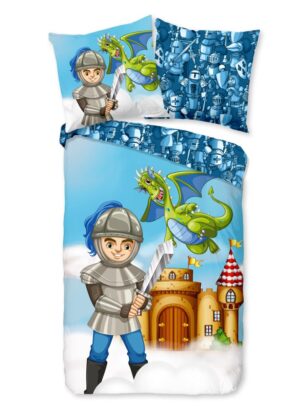 Good Morning dekbedovertrek Knight - Multicolor - 135 x 200 cm - 100% katoen