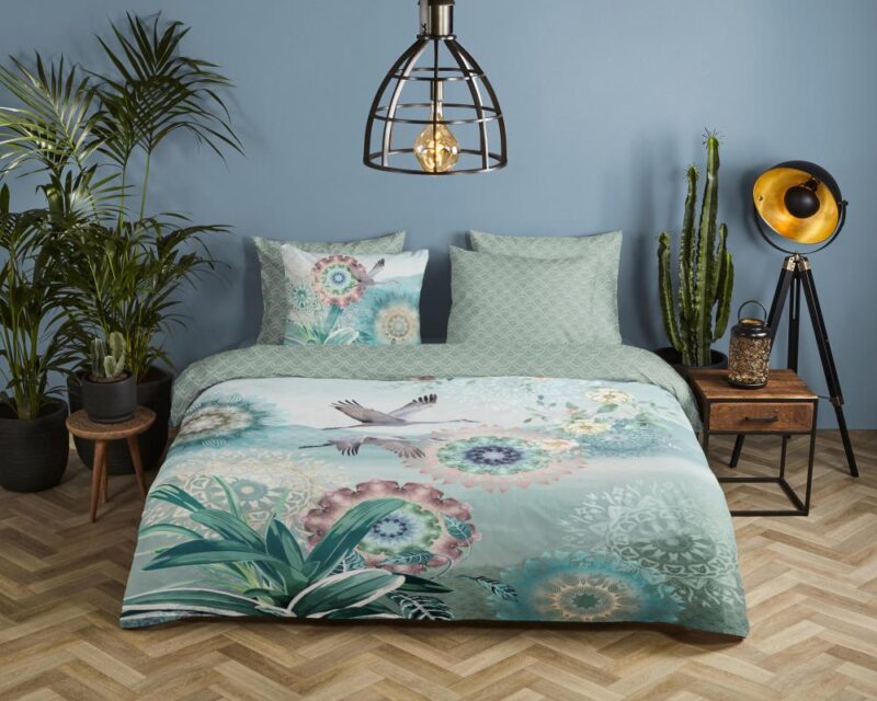 100% katoen dekbedset Kimora van HIP in 140 x 220 cm