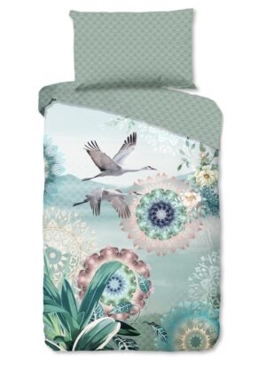 HIP dekbedovertrek Kimora - Multicolor - 140 x 200 cm - 100% katoen