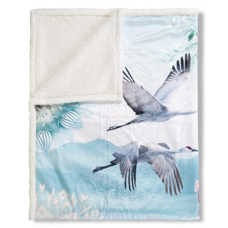 100% Polyester deken Kimora van HIP in 130 x 160 cm