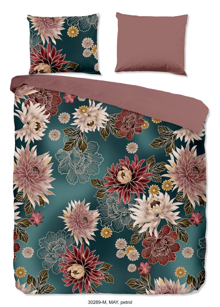 Pure dekbedovertrek May - Blauw - 200 x 220 cm - 100% Polyester