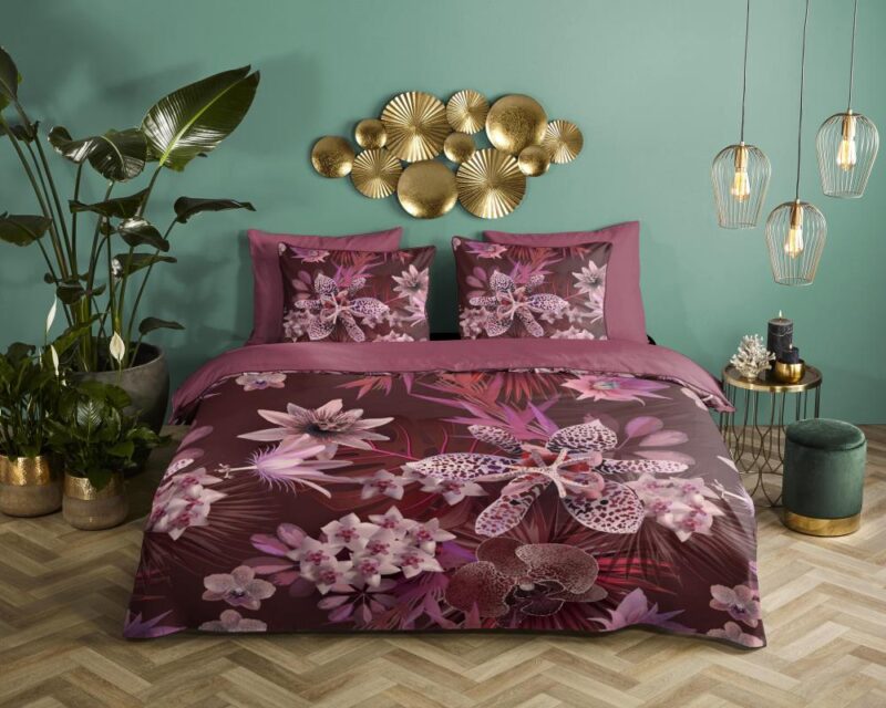 100% organisch katoen dekbedset Farze van Descanso in 200 x 220 cm