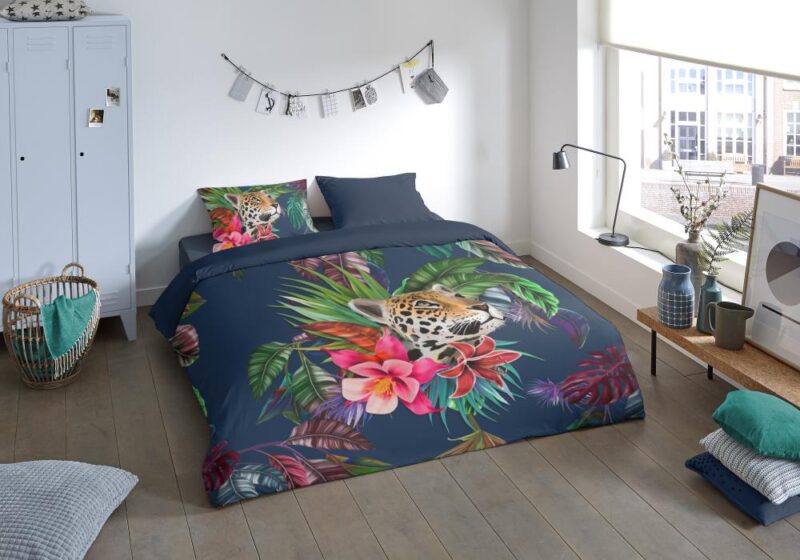100% Polyester dekbedset Wild van Pure in 140 x 220 cm