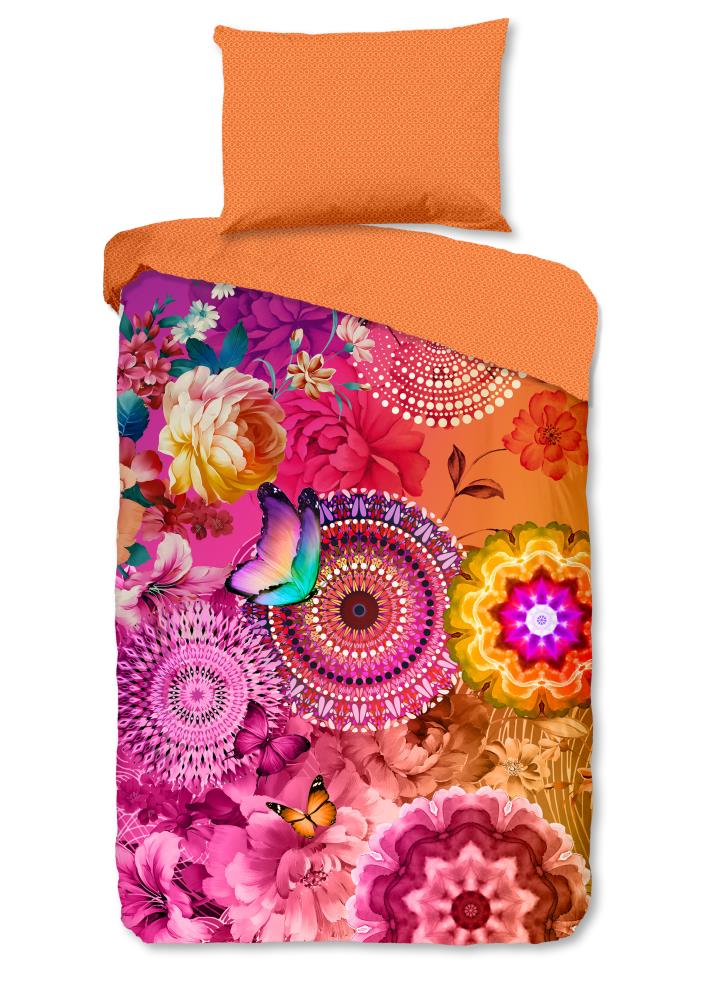 HIP dekbedovertrek Ziva - Multicolor - 140 x 200 cm - 100% katoen