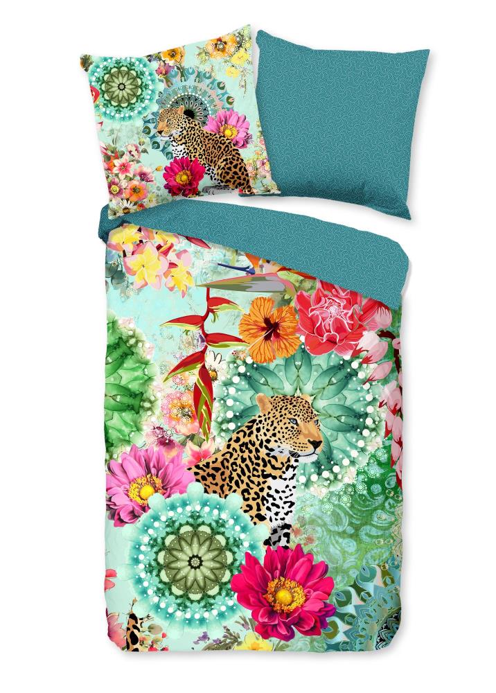 HIP dekbedovertrek Ximena - Multicolor - 200 x 200 cm - 100% katoen