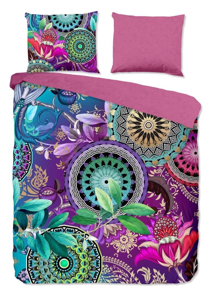HIP dekbedovertrek Axelle - Multicolor - 200 x 220 cm - 100% katoen
