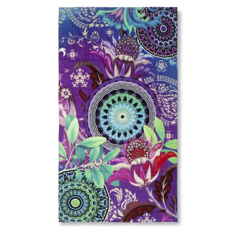 HIP strandlaken Axelle - Multicolor - 100 x 180 cm - 100% katoen