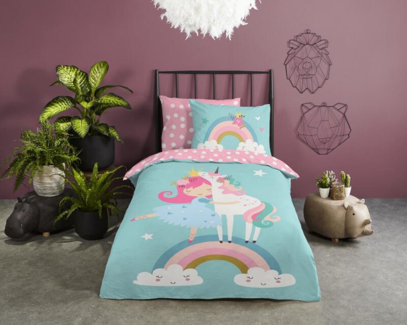 100% katoen dekbedset Heaven van Good Morning in 140 x 200 cm