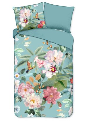 Descanso dekbedovertrek Fungi - Multicolor - 140 x 220 cm - 100% organisch katoen