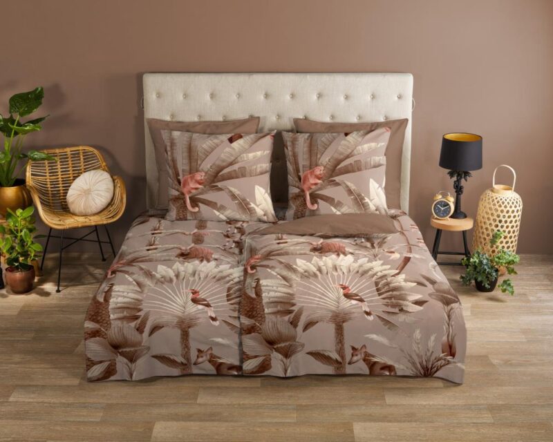 100% katoen dekbedset Fuji van Good Morning in 135 x 200 cm