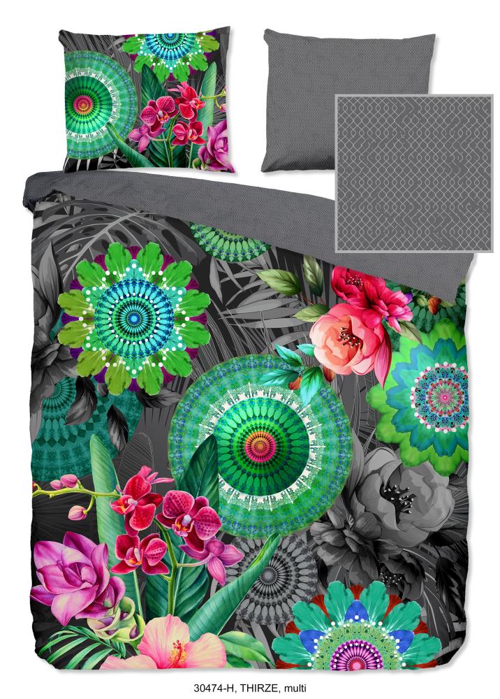 HIP dekbedovertrek Thirze - Multicolor - 240 x 220 cm - 100% katoen