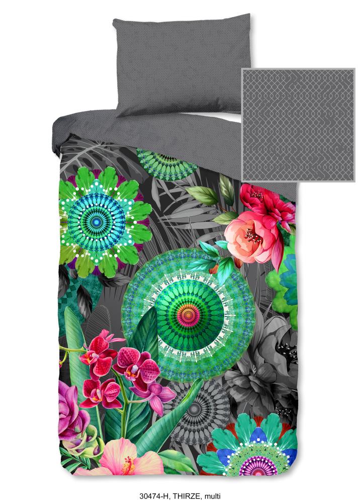 HIP dekbedovertrek Thirze - Multicolor - 140 x 200 cm - 100% katoen