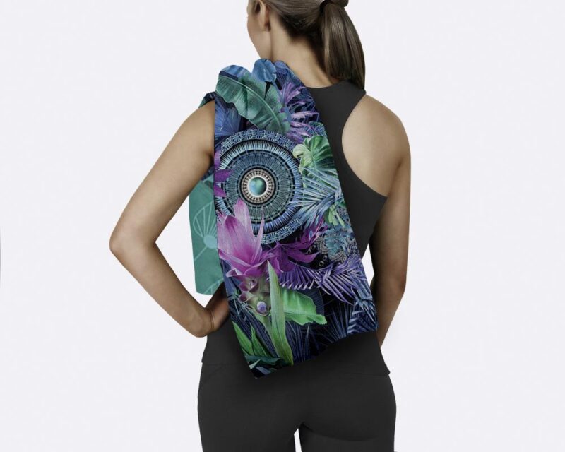 Handdoek Zehra 75 x 180 cm van HIP, Multicolor