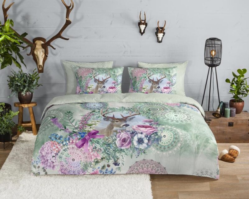 100% katoen dekbedset Romini van HIP in 140 x 220 cm