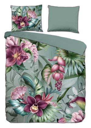 Descanso dekbedovertrek Allison - Multicolor - 240 x 220 cm - 100% organisch katoen