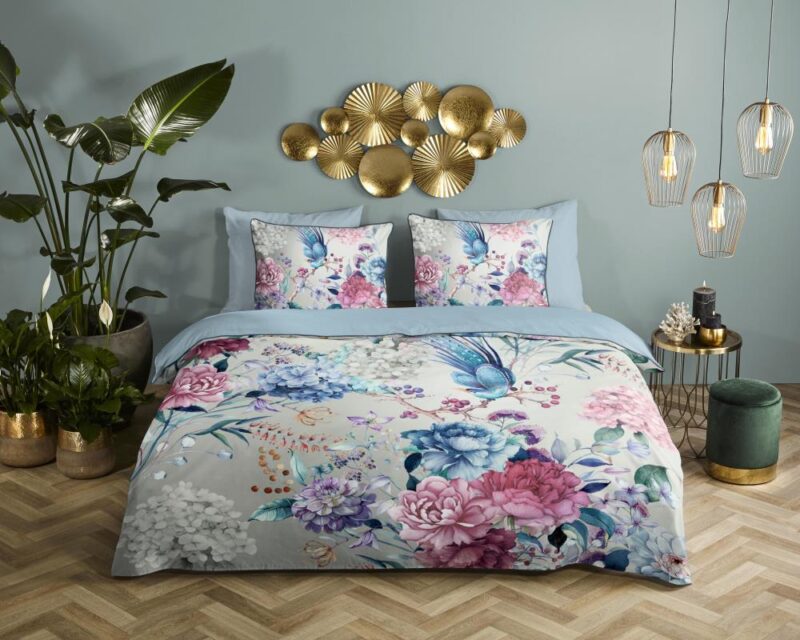 100% organisch katoen dekbedset Mondet van Descanso in 140 x 220 cm