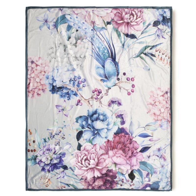 Mondet fleeceplaid van Descanso, 130 x 160 cm