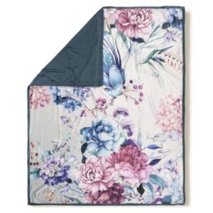 Descanso plaid Mondet - Grijs - 130 x 160 cm - 100% Polyester