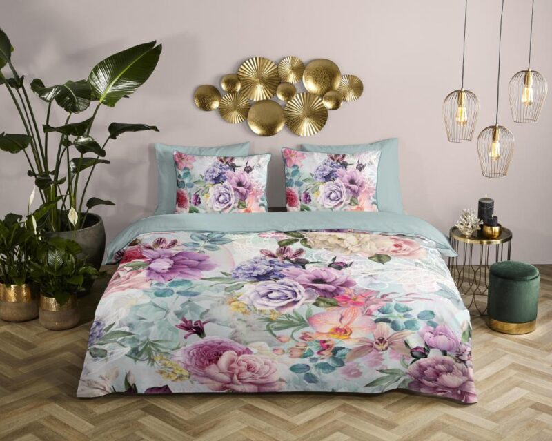 100% organisch katoen dekbedset Anamin van Descanso in 140 x 220 cm