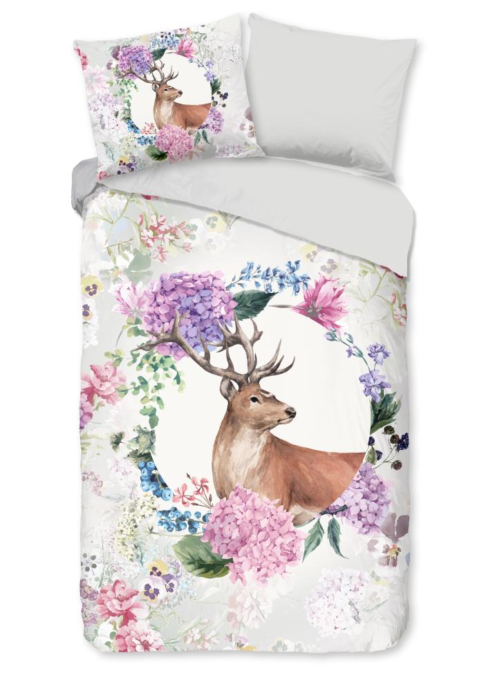 Vedet overtrek van Good Morning, 240 x 220 cm, kussensloop 60 x 70 cm
