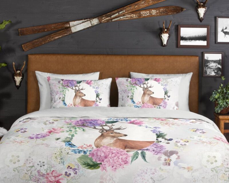 Beddengoed Vedet 240 x 220 cm van Good Morning, Grijs
