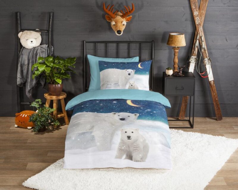 100% katoen dekbedset Polar van Good Morning in 140 x 220 cm