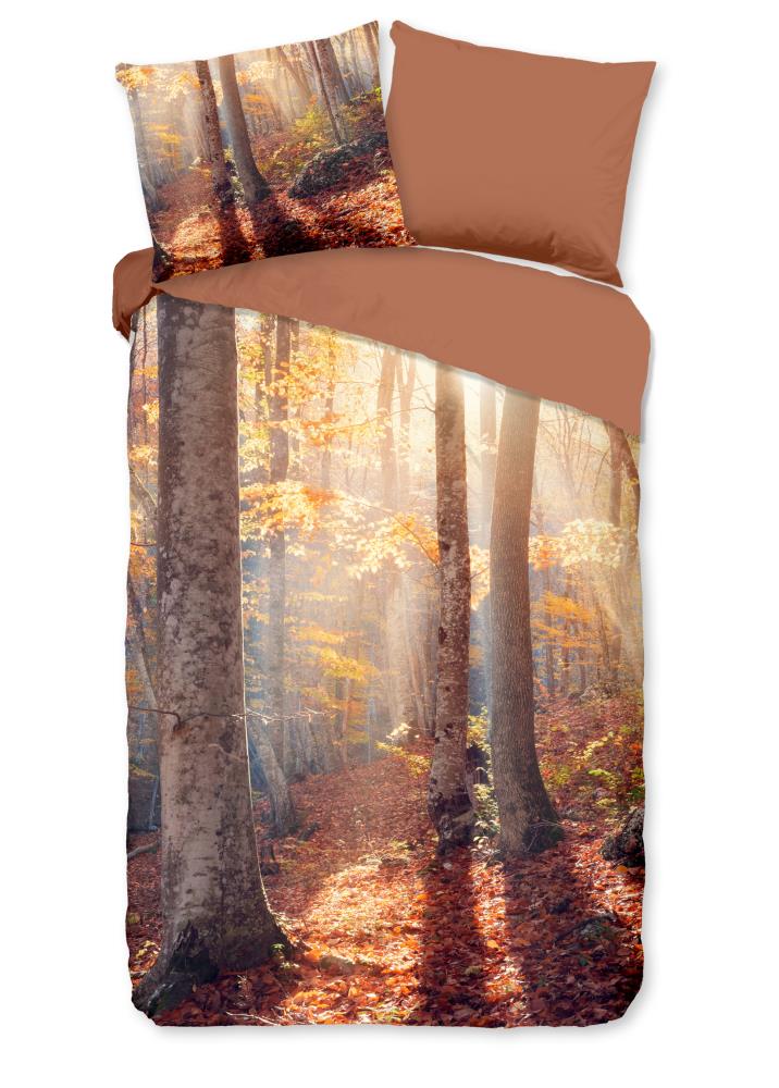 Pure dekbedovertrek Autumn - Multicolor - 140 x 220 cm - 100% Polyester