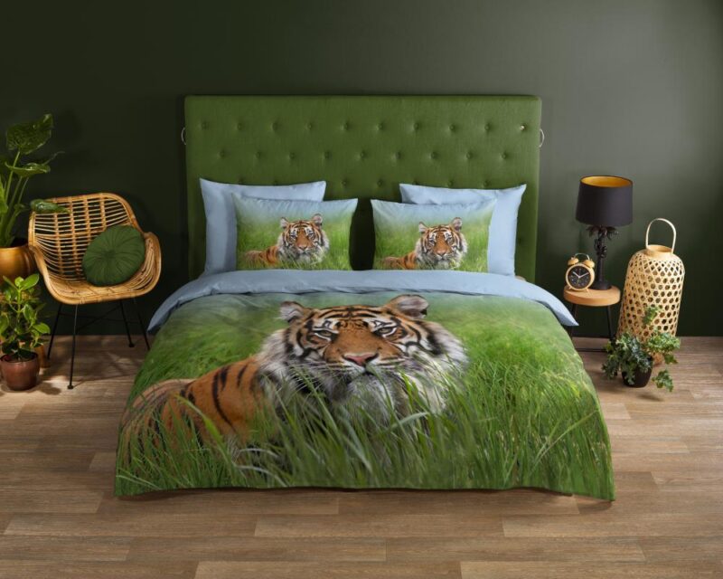 100% katoen dekbedset Silence van Good Morning in 140 x 220 cm