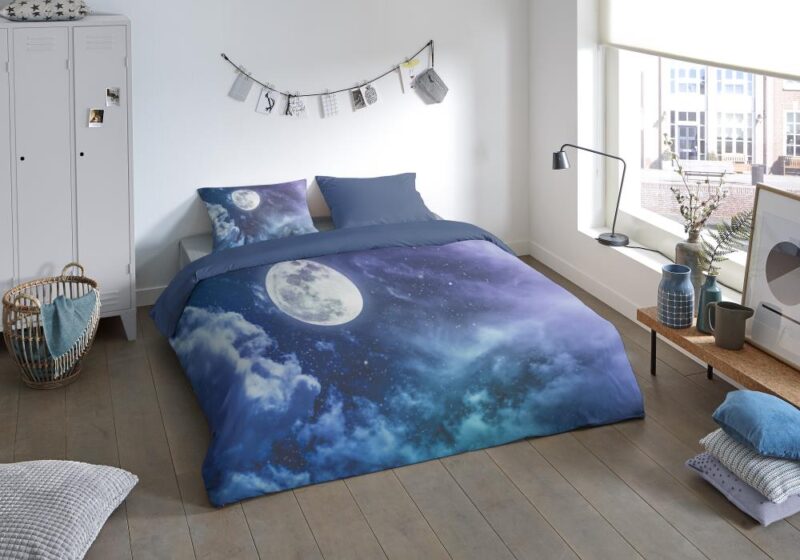 100% Polyester dekbedset Universe van Pure in 140 x 220 cm