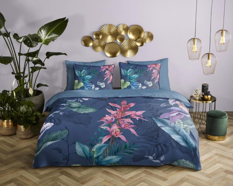 100% katoen dekbedset Mae van Descanso in 140 x 220 cm