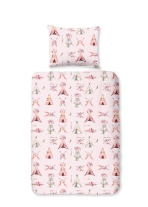 Good Morning dekbedovertrek Boho - Multicolor - 100 x 135 cm - 100% katoen