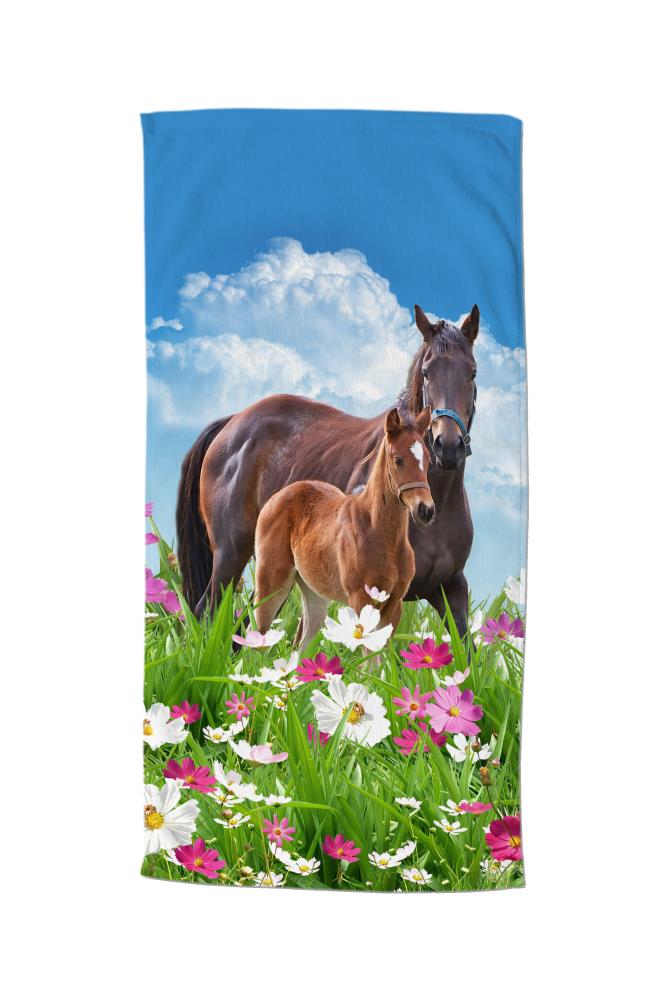 Good Morning strandlaken Dora - Multicolor - 75 x 150 cm - 100% Polyester
