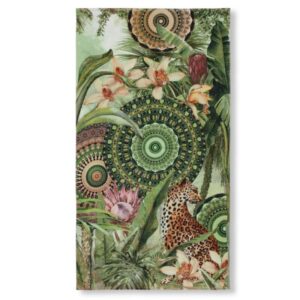 HIP strandlaken Abhita - Groen - 100 x 180 cm - 100% katoen