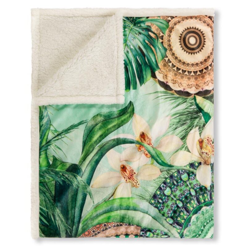 100% Polyester deken Abhita van HIP in 130 x 160 cm