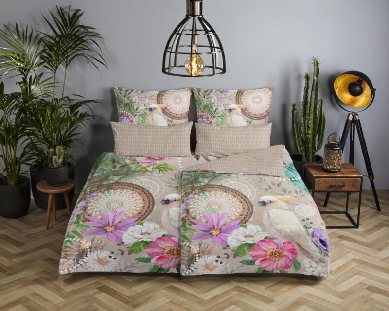 100% katoen dekbedset Indah van HIP in 155 x 220 cm
