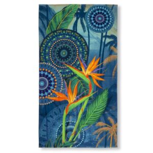 HIP strandlaken Novia - Multicolor - 100 x 180 cm - 100% katoen