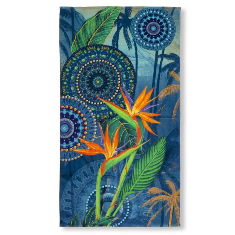 HIP strandlaken Novia - Multicolor - 100 x 180 cm - 100% katoen