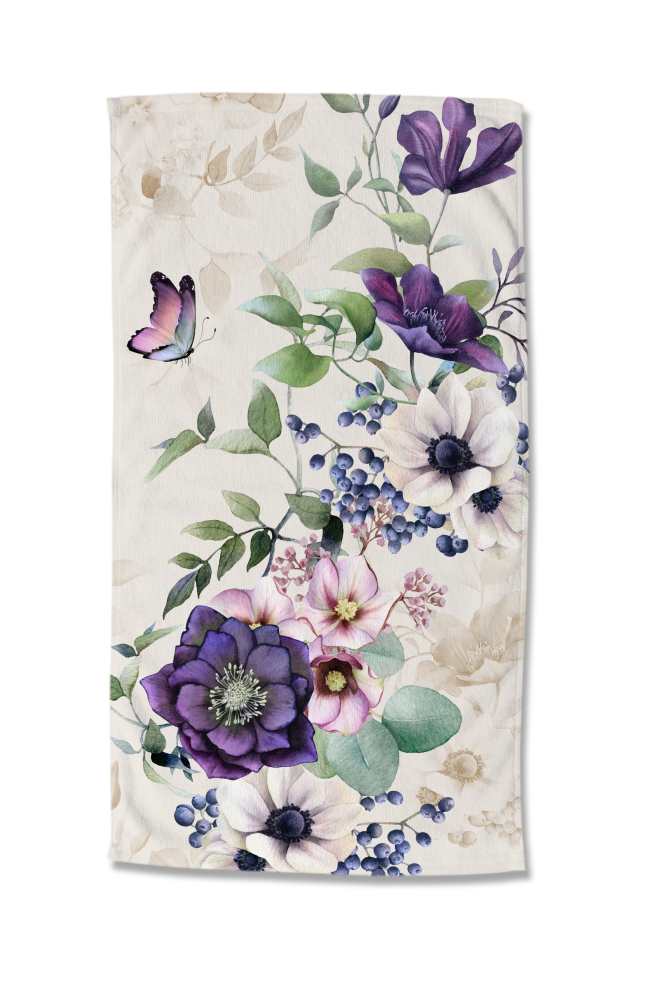 Good Morning strandlaken Dinda - Multicolor - 100 x 180 cm - 100% Polyester