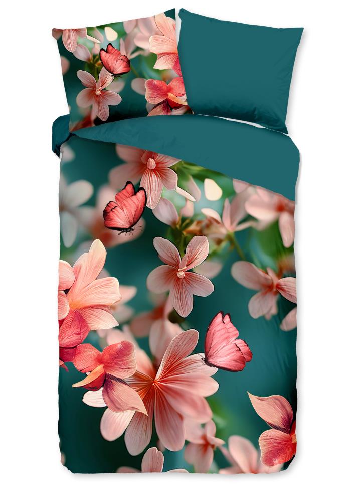 Yeya overtrek van Pure, 140 x 220 cm, kussensloop 60 x 70 cm