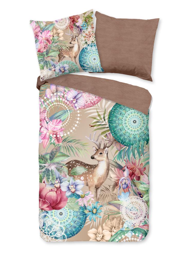 HIP dekbedovertrek Hebe - Multicolor - 135 x 200 cm - 100% katoen