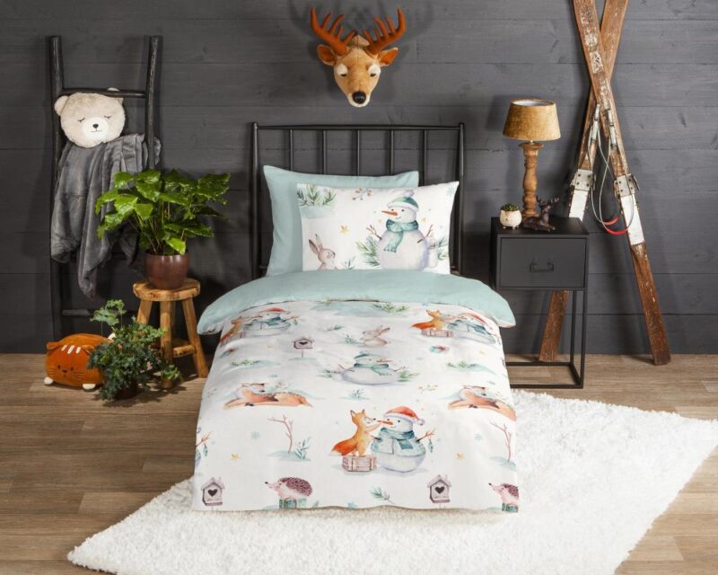 100% katoen dekbedset Magicwinter van Good Morning in 140 x 220 cm
