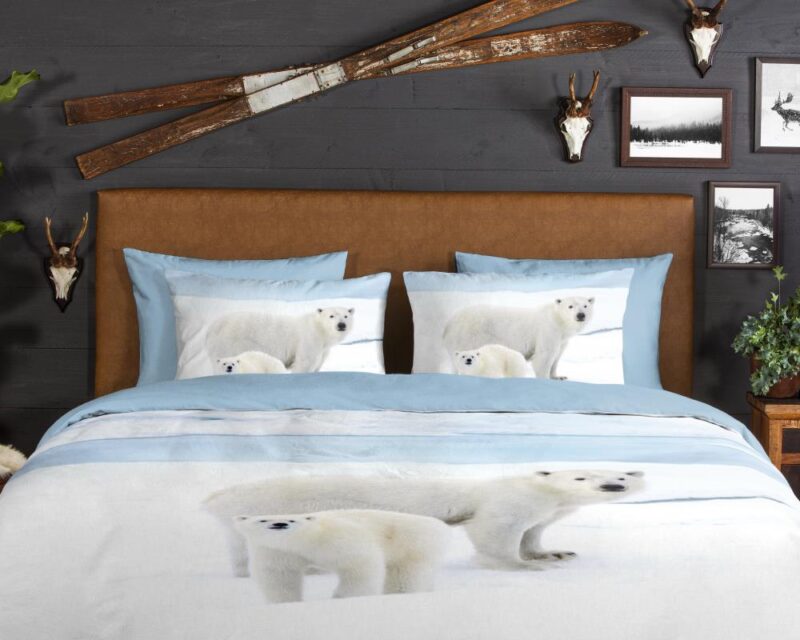 Beddengoed Care 140 x 220 cm van Good Morning, Blauw